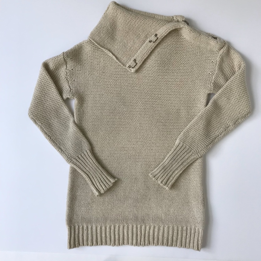 Brochu Walker Metallic Sweater Size S